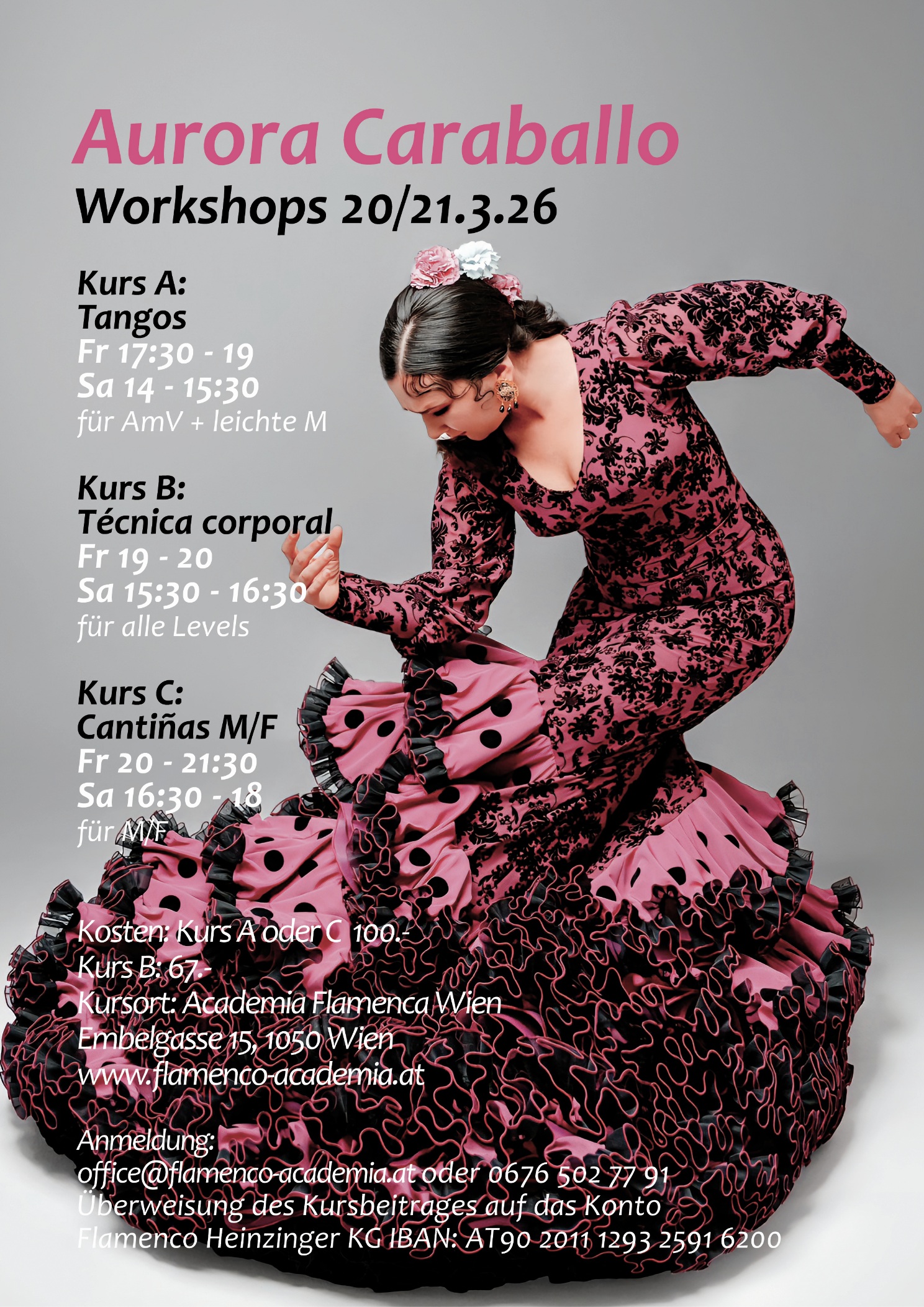 Aurora Caraballo Workshops